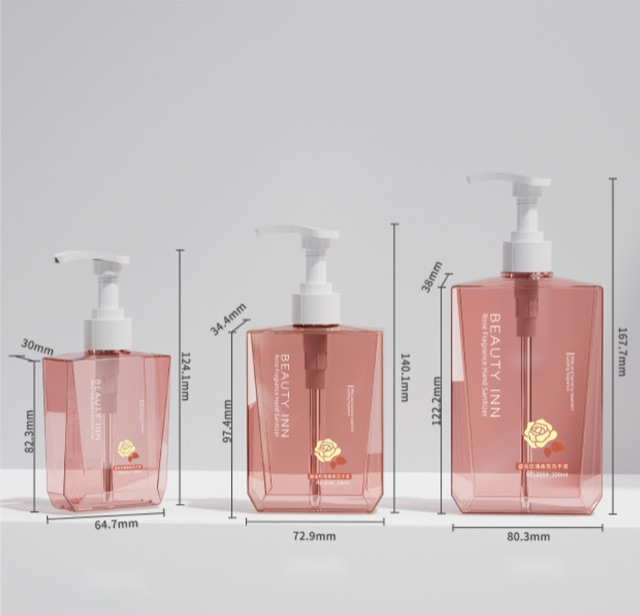 Lotion Bottles — PETG · 120–300 ml: the sampled formats photographed as published in the source catalogue.