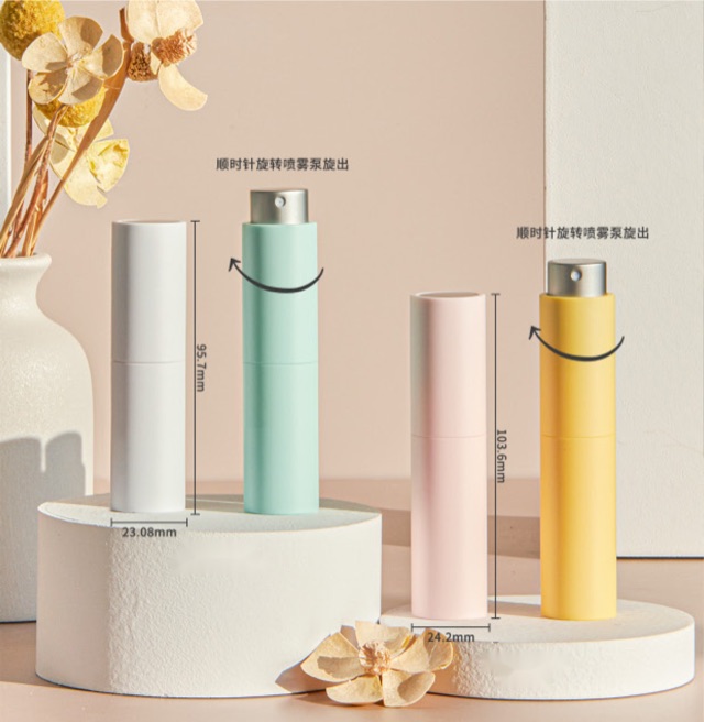 Spray Bottles — PP: the sampled formats photographed as published in the source catalogue.