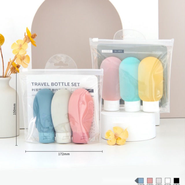 Travel Sets — PE · 60 ml: the sampled formats photographed as published in the source catalogue.