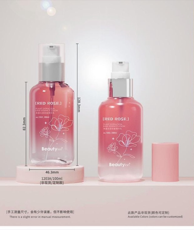 PET Lotion Bottles — the formats in this group, photographed together as published in the source catalogue.
