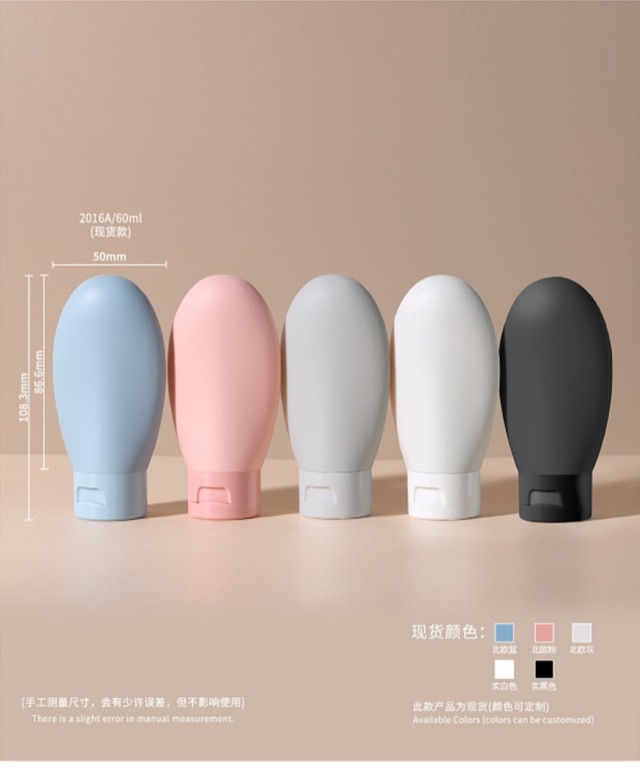 PE Squeeze Bottles — the formats in this group, photographed together as published in the source catalogue.