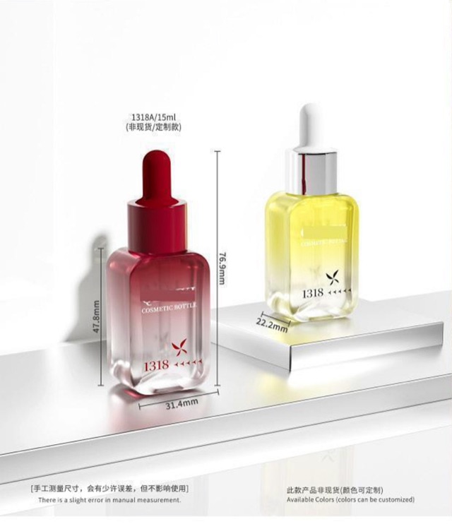 PETG Dropper Bottles — the formats in this group, photographed together as published in the source catalogue.
