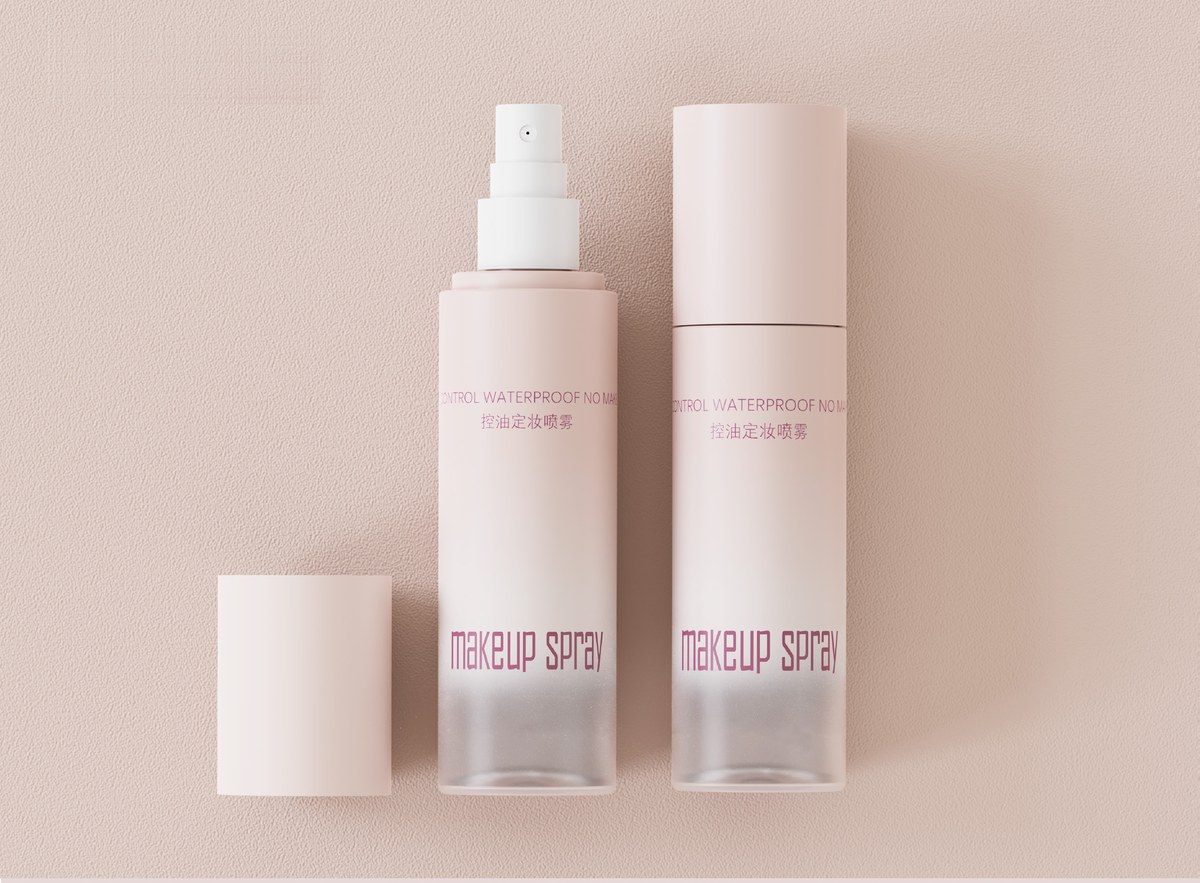 Plate 4 — Setting Spray Bottles, 100–120 ml — the formats on this catalogue page, photographed together as published.