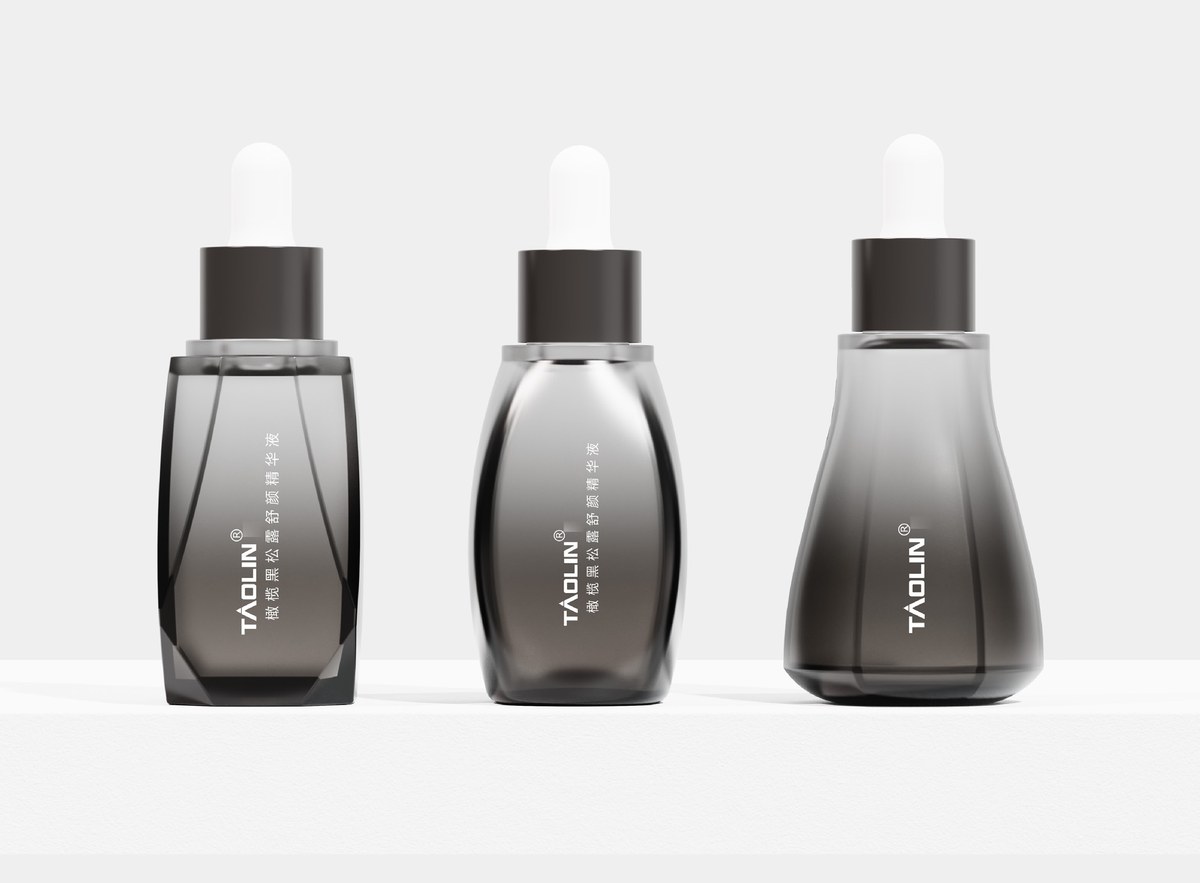 Plate 11 — Dropper Bottles, 50 ml — the formats on this catalogue page, photographed together as published.