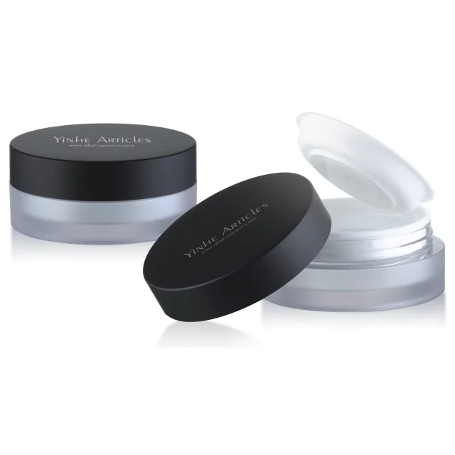 Loose Powder Jar 02 — cosmetic packaging format