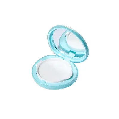 Open Compact, Mint — Magnifier Insert — cosmetic packaging format