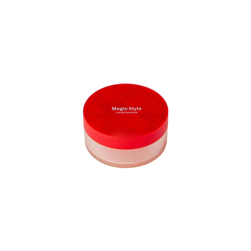 Loose Powder Jar, Orange — cosmetic packaging format
