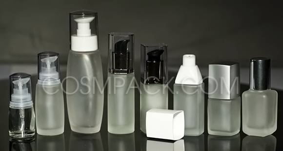 glass liquid foundation bottle