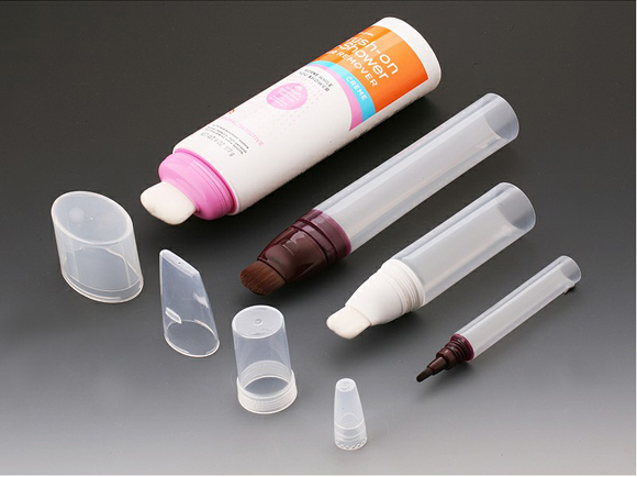 auto-open brush tube