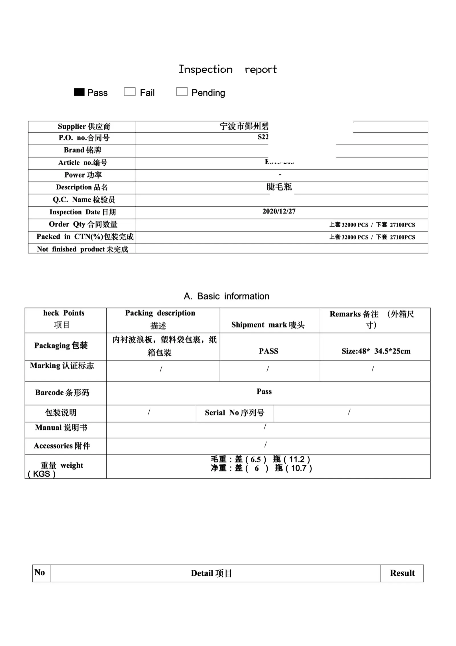 Complete report