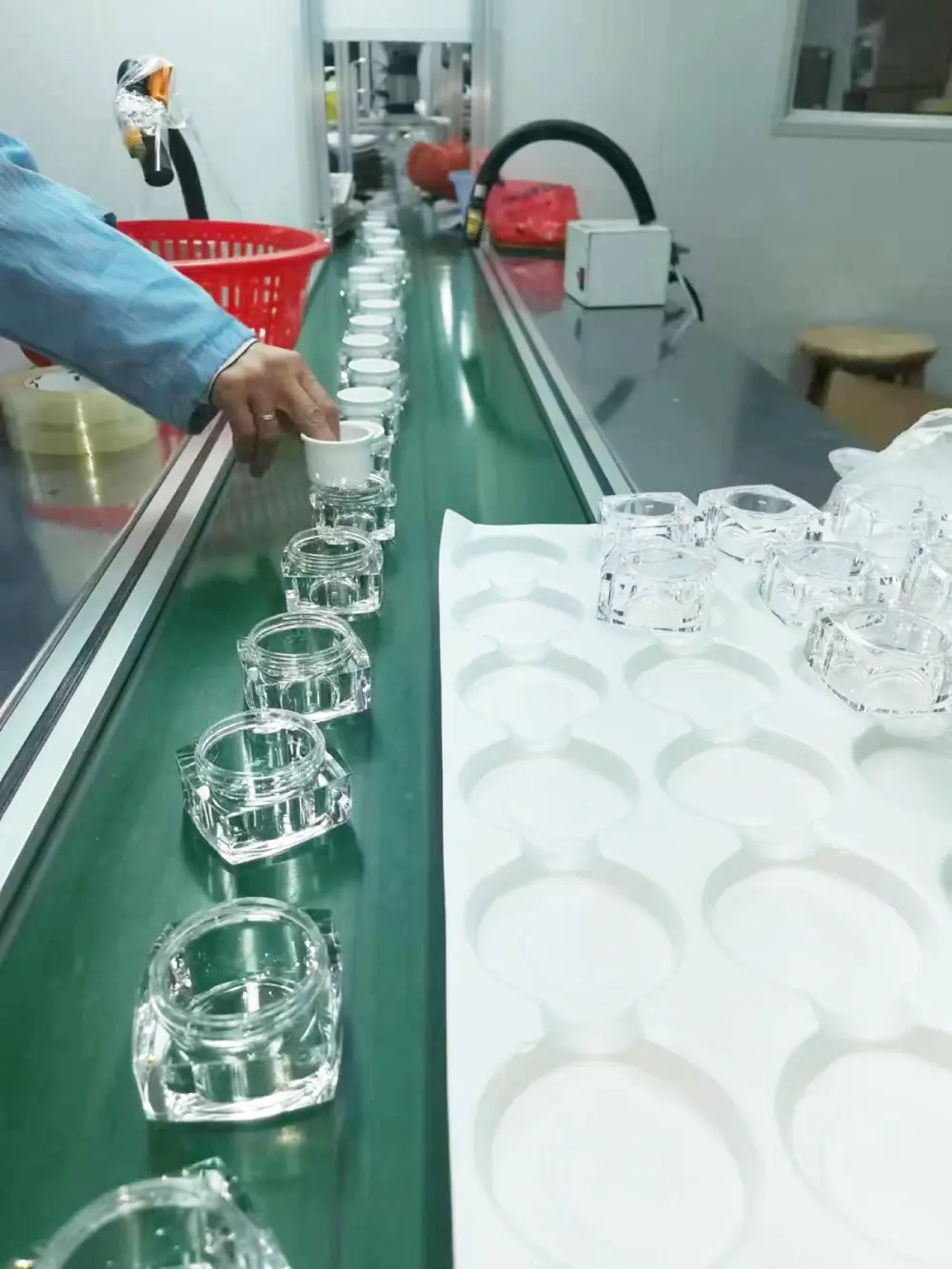 Glass material handling