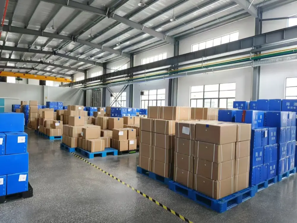 Warehouse and packing area