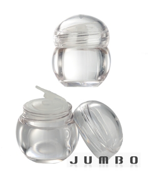Plastic Loose Powder Jar 43x36mm