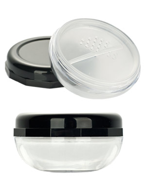 Plastic Loose Powder Jar 35x68.3mm