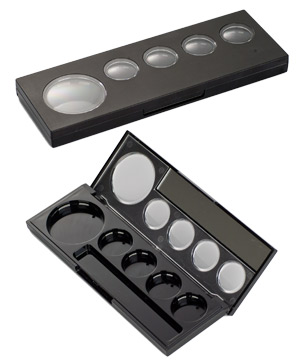 Plastic Eye Shadow Case 13x52.3mm