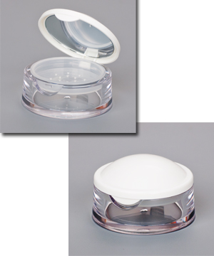 Plastic Loose Powder Tube 39x64mm
