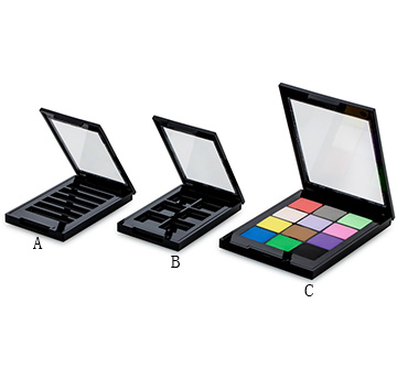 multi color eyeshadow cases