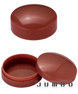 Plastic Powder Cake Compact 23.4x61.9mm